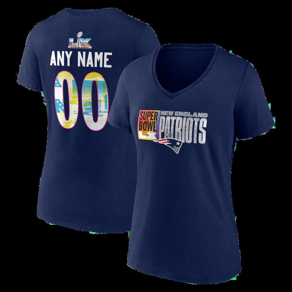 Men 2026 NFL New England Patriots T-shirt blue 020